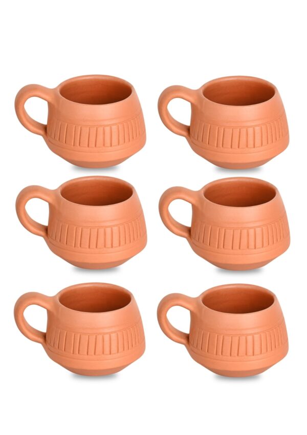 Terracotta Coffee Cup Set of 6